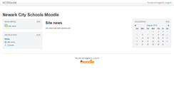 Desktop Screenshot of moodle.newarkcityschools.org
