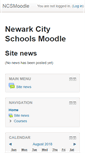 Mobile Screenshot of moodle.newarkcityschools.org